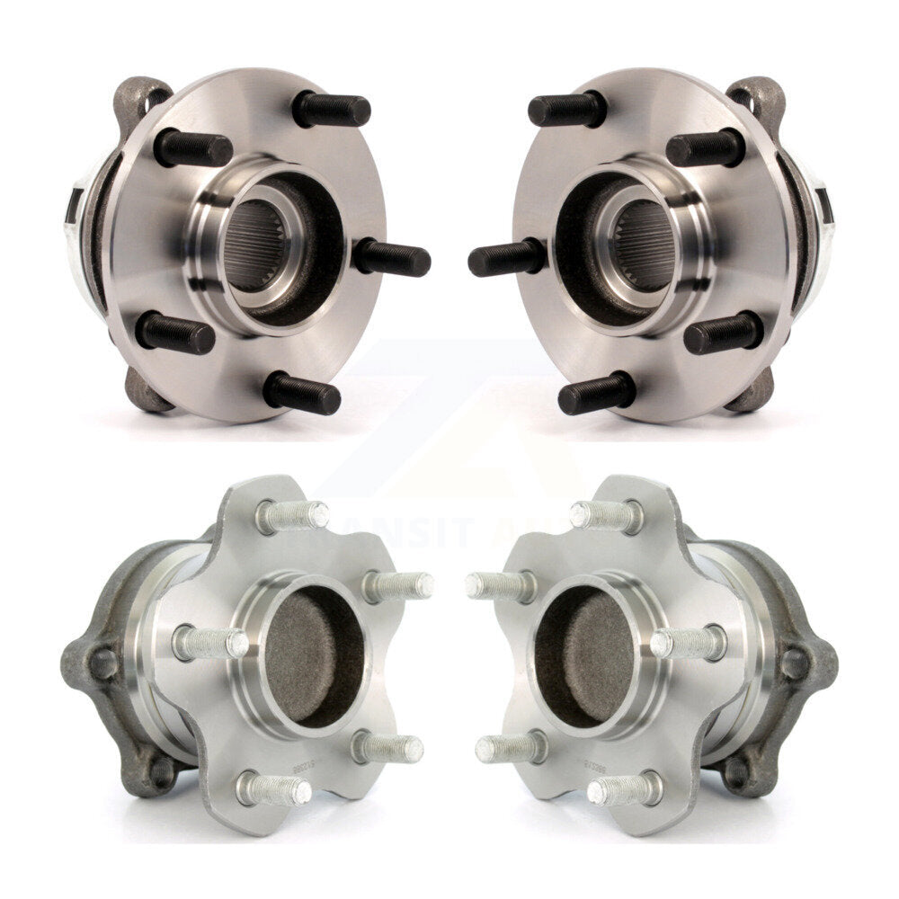 Front Rear Wheel Bearing & Hub Assembly Kit For Nissan Murano Quest K70-102245