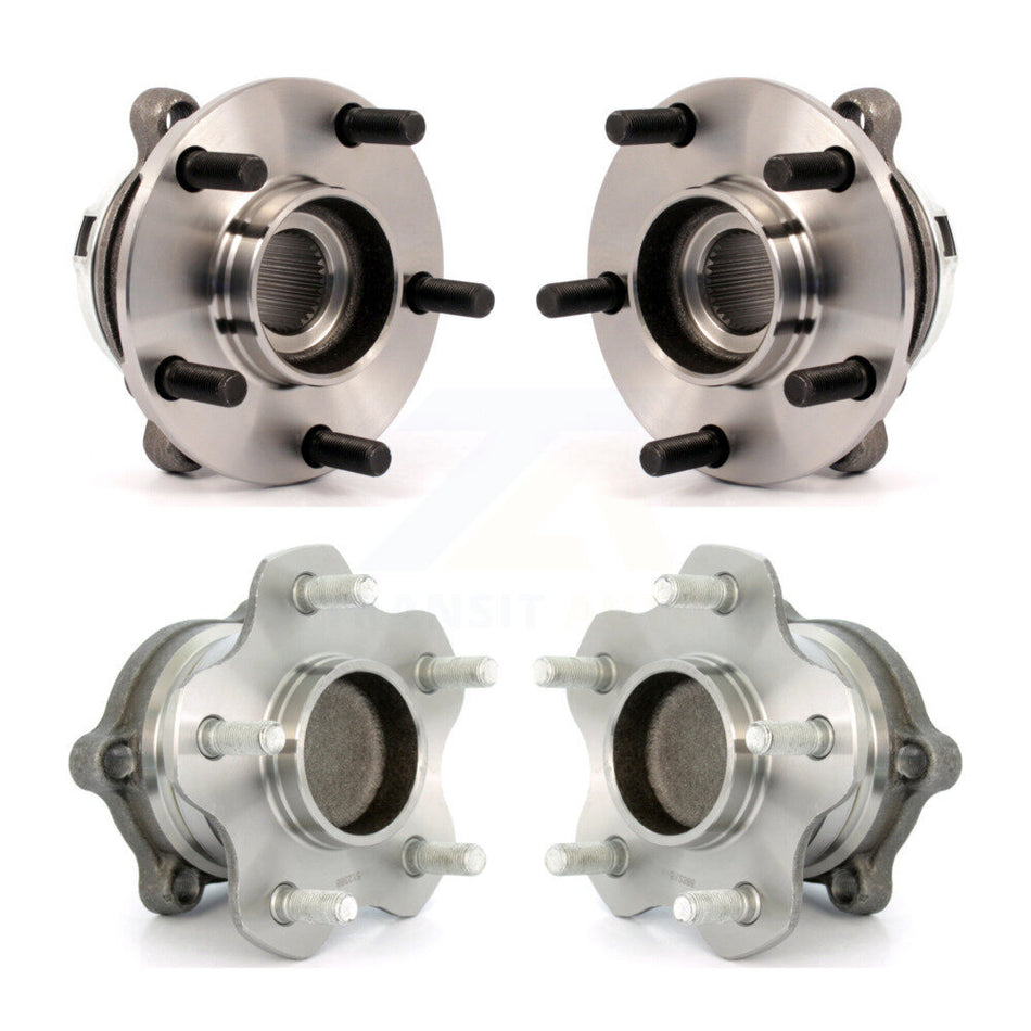 Front Rear Wheel Bearing & Hub Assembly Kit For Nissan Murano Quest K70-102245