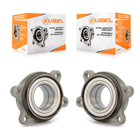 Front Wheel Bearing Assembly Pair For Audi A4 Quattro Volkswagen Passat S4 A6 RS4 A8 RS6 K70-102249