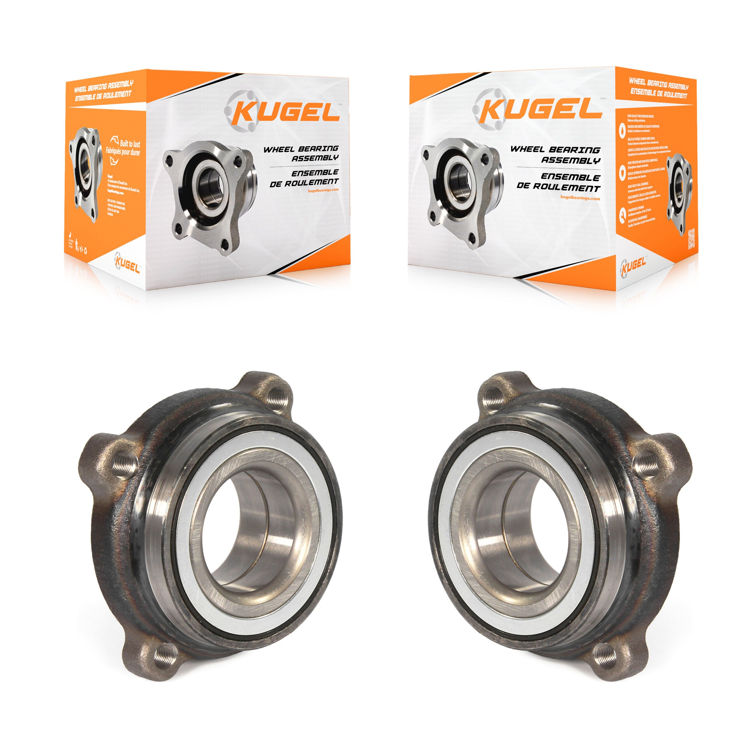 Rear Wheel Bearing Assembly Pair For 2012-2015 BMW X1 K70-102251