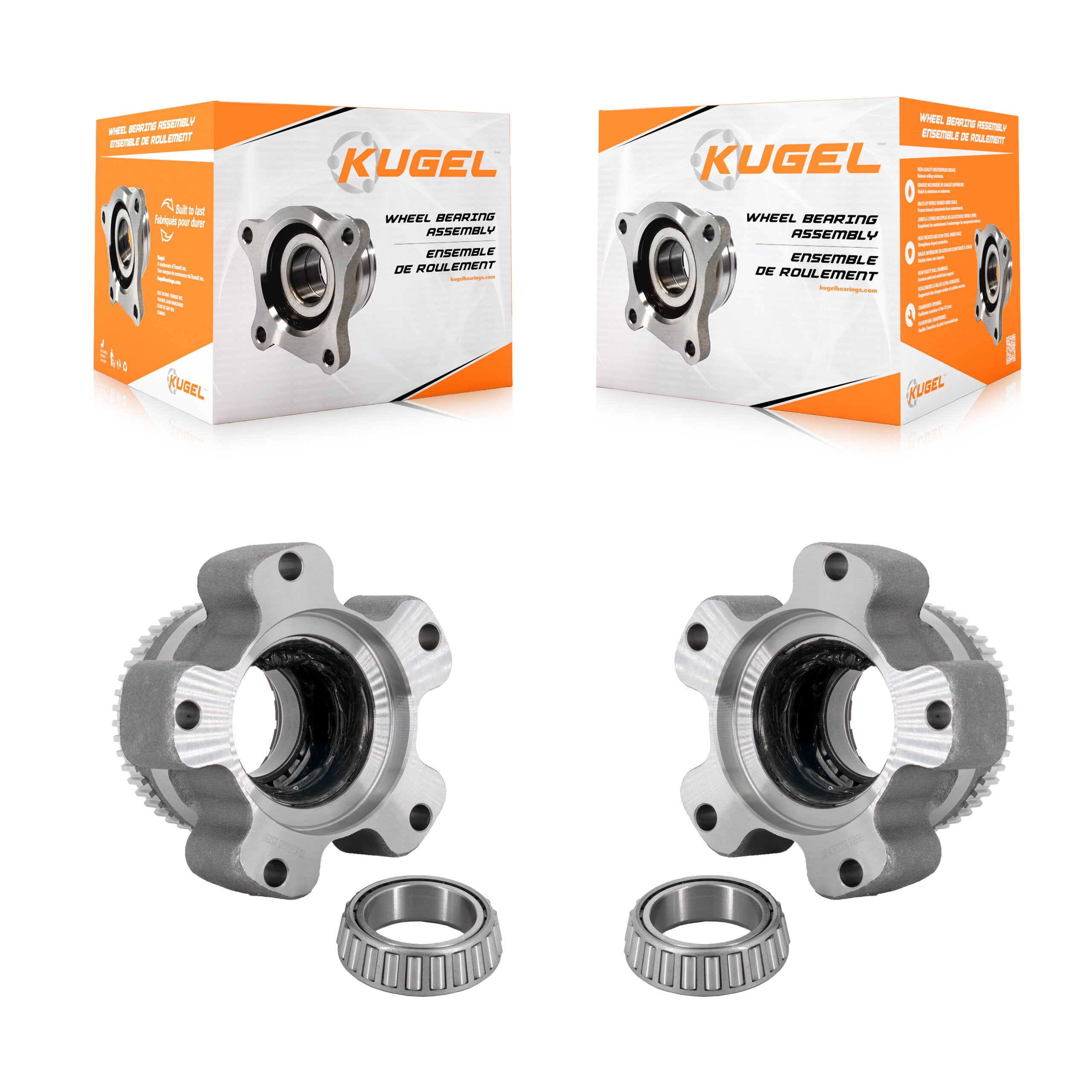 Rear Wheel Bearing Assembly Pair For Ford Transit-250 Transit-150 Transit-350 HD K70-102259