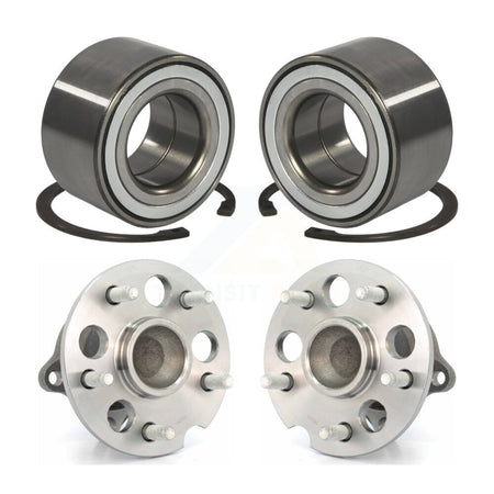 Front Rear Wheel Bearing And Hub Assembly Kit For 2003 Toyota Sienna From 01 03 K70-102288