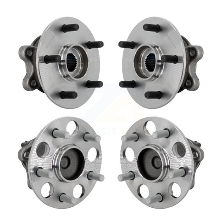 Front Rear Wheel Bearing & Hub Assembly Kit For 2019-2021 Lexus ES350 ES300h K70-102293