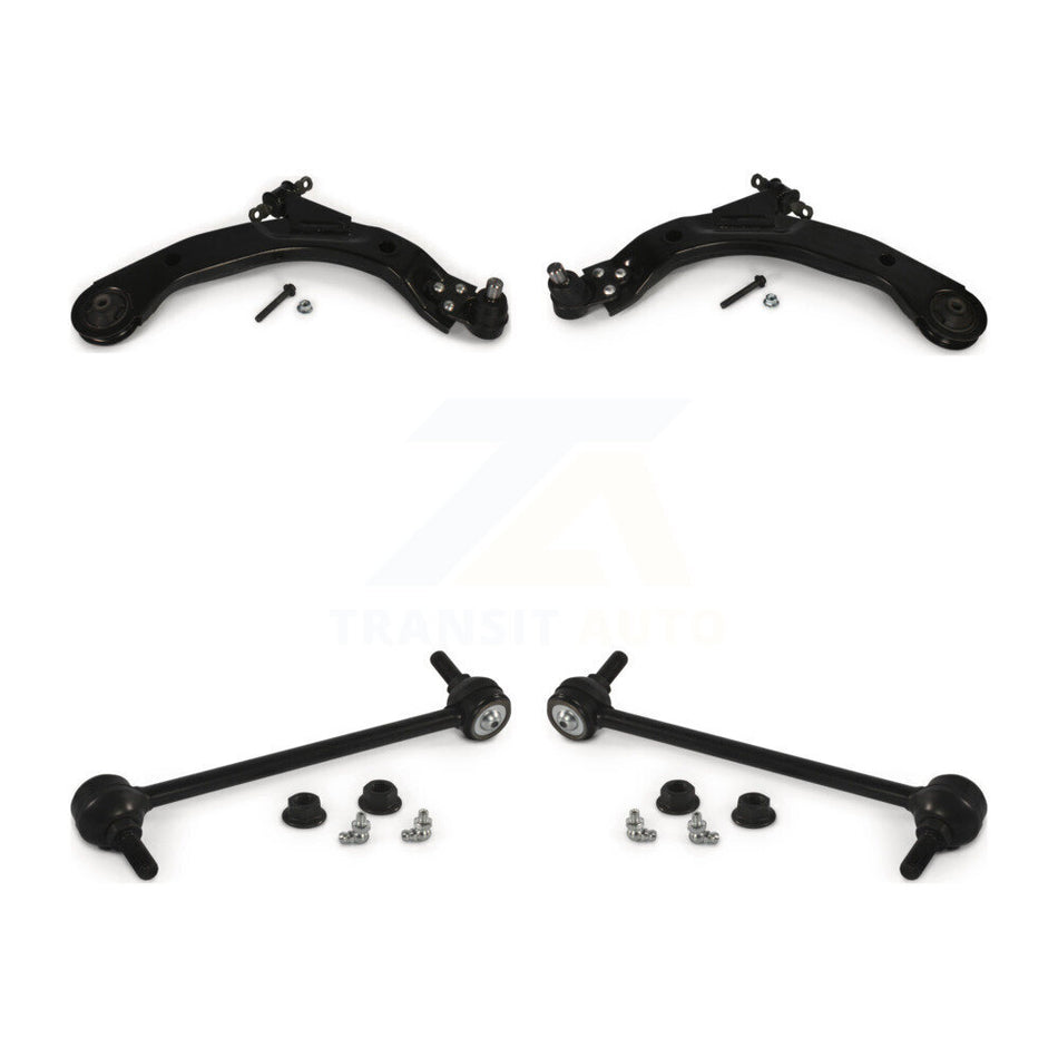 Front Suspension Control Arm And Ball Joint Assembly Link Kit For 2010 Chevrolet HHR Turbocharged With FE1 FE3 9.86" Center to Length K72-100026