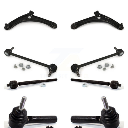 Front Suspension Arm Ball Joint Tie Rod End Link Kit (8Pc) For Jeep Patriot Compass Dodge K72-100119