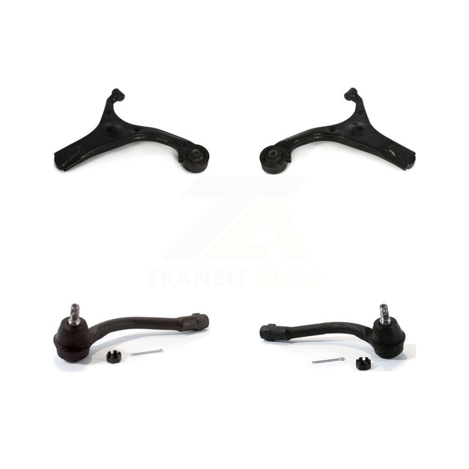 Front Suspension Control Arm And Tie Rod End Kit For 2006-2011 Kia Rio Rio5 K72-100991