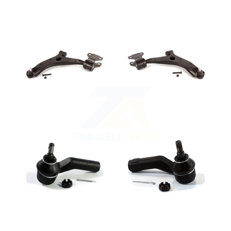 Front Suspension Control Arm And Tie Rod End Kit For 2010-2013 Mazda 3 Sport K72-101012