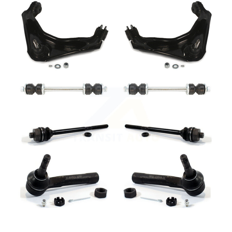 Front Suspension Control Arm And Ball Joint Assembly Steering Tie Rod End Stabilizer Bar Link Kit For Chevrolet Silverado 2500 GMC Sierra Suburban Yukon XL K72-101122
