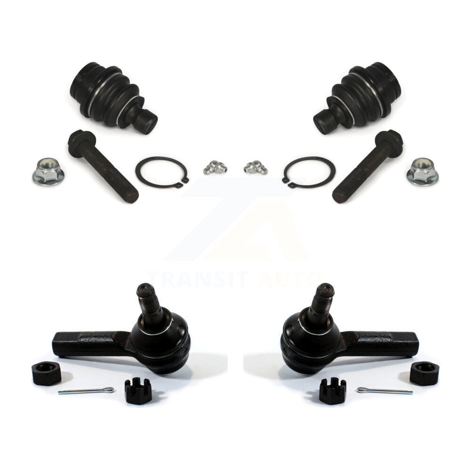Front Suspension Ball Joint And Tie Rod End Kit For 2004 Nissan Pathfinder Armada With 14mm Diameter Thread K72-101286