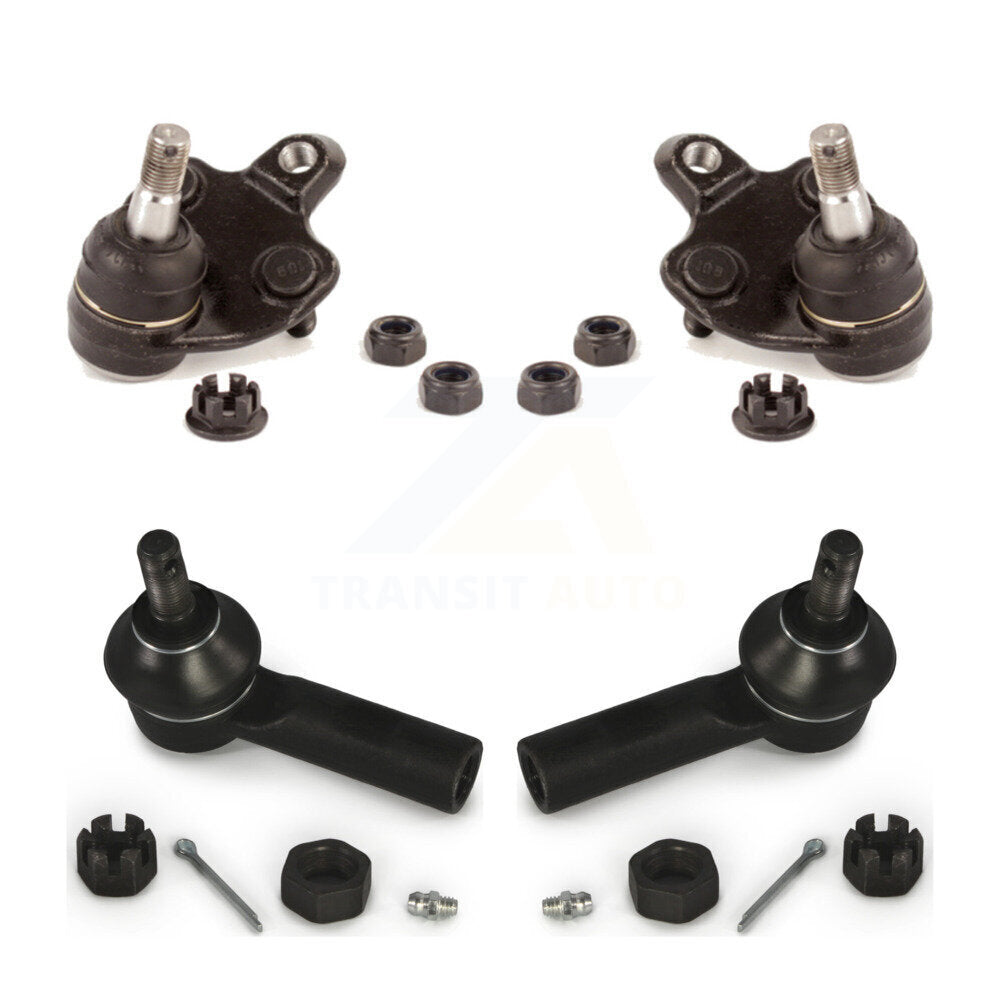 Front Suspension Ball Joint And Tie Rod End Kit For 2003-2008 Toyota Matrix Pontiac Vibe K72-101315