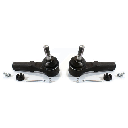 Front Outer Tie Rod End Pair For GMC Chevrolet Sierra 2500 HD Silverado Savana Express H2 K72-101328