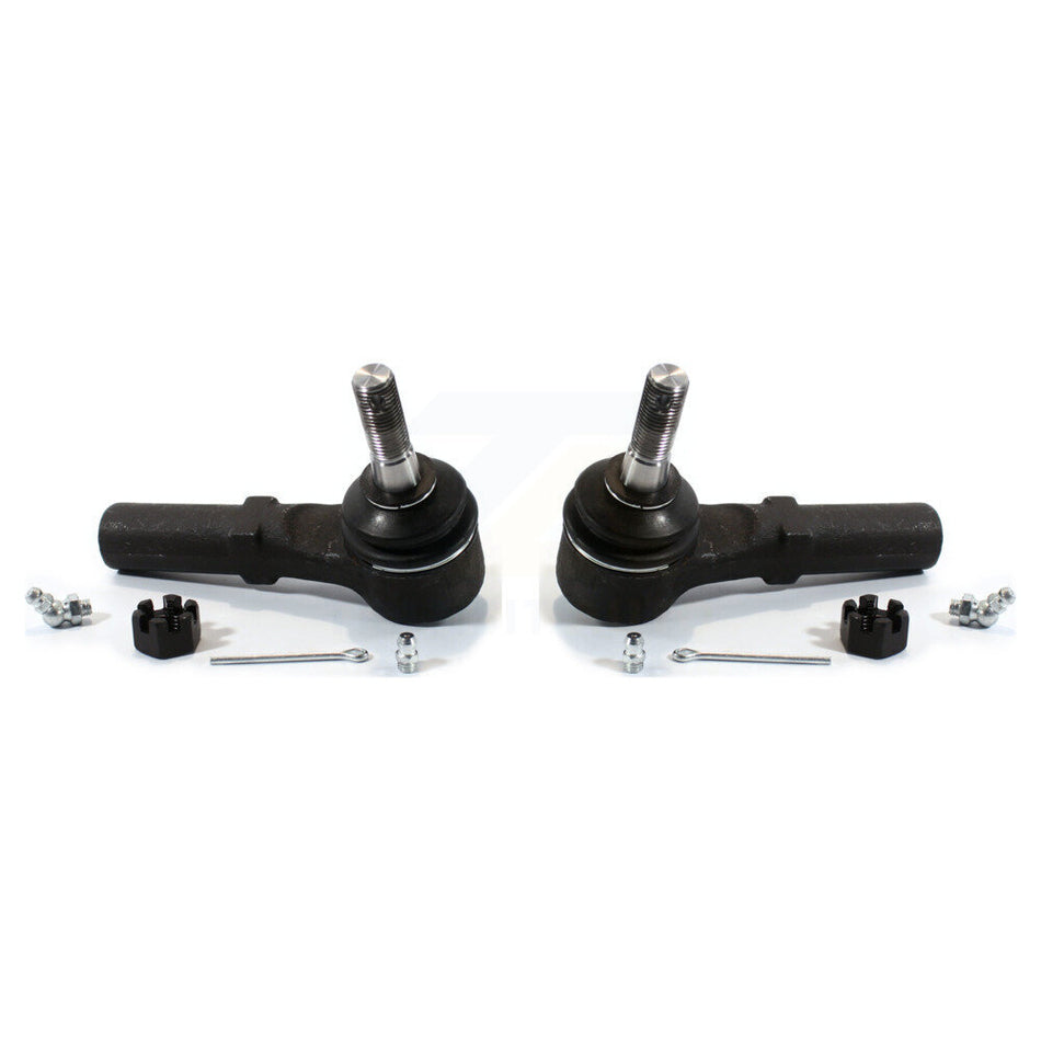 Front Outer Tie Rod End Pair For GMC Chevrolet Sierra 2500 HD Silverado Savana Express H2 K72-101328