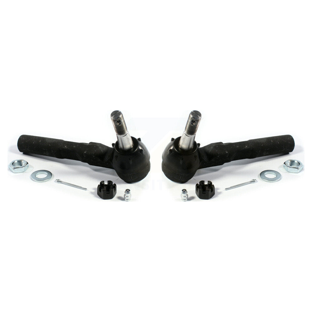 Front Outer Tie Rod End Pair For Chevrolet Silverado 1500 GMC Sierra Pontiac Montana Am K72-101334