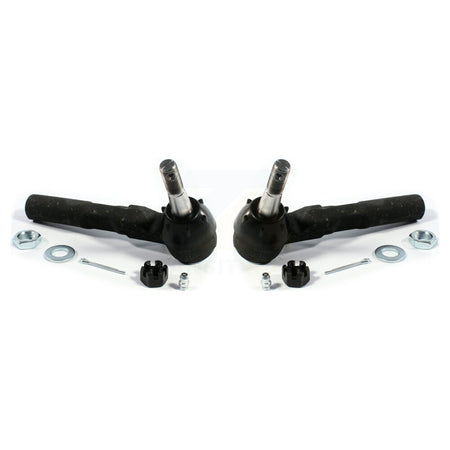 Front Outer Tie Rod End Pair For Chevrolet Silverado 1500 GMC Sierra Pontiac Montana Am K72-101334