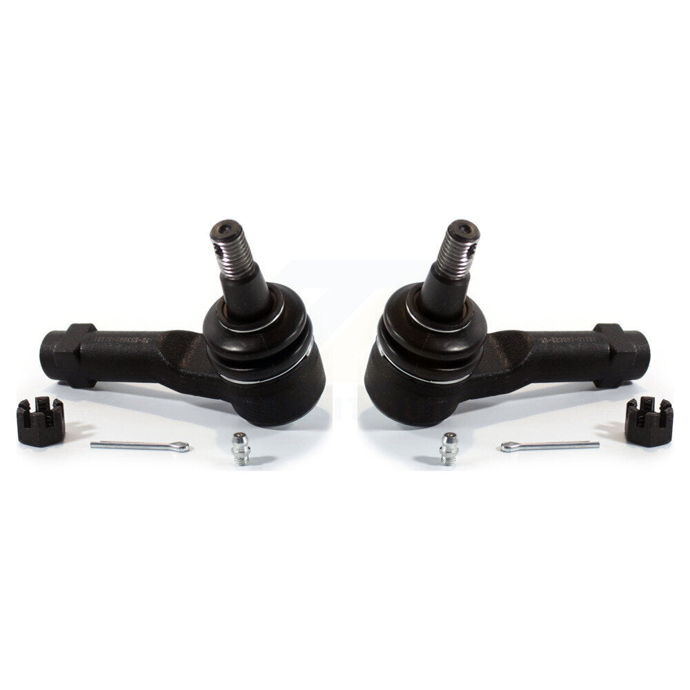 Front Outer Steering Tie Rod End Pair For Ford F-150 Lincoln Mark LT K72-101336