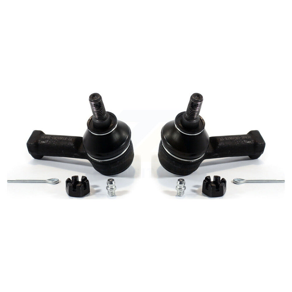 Front Outer Steering Tie Rod End Pair For Ford Focus K72-101337