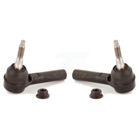 Front Outer Tie Rod End Pair For Chevrolet Equinox GMC Terrain Cadillac SRX Buick Saab K72-101347