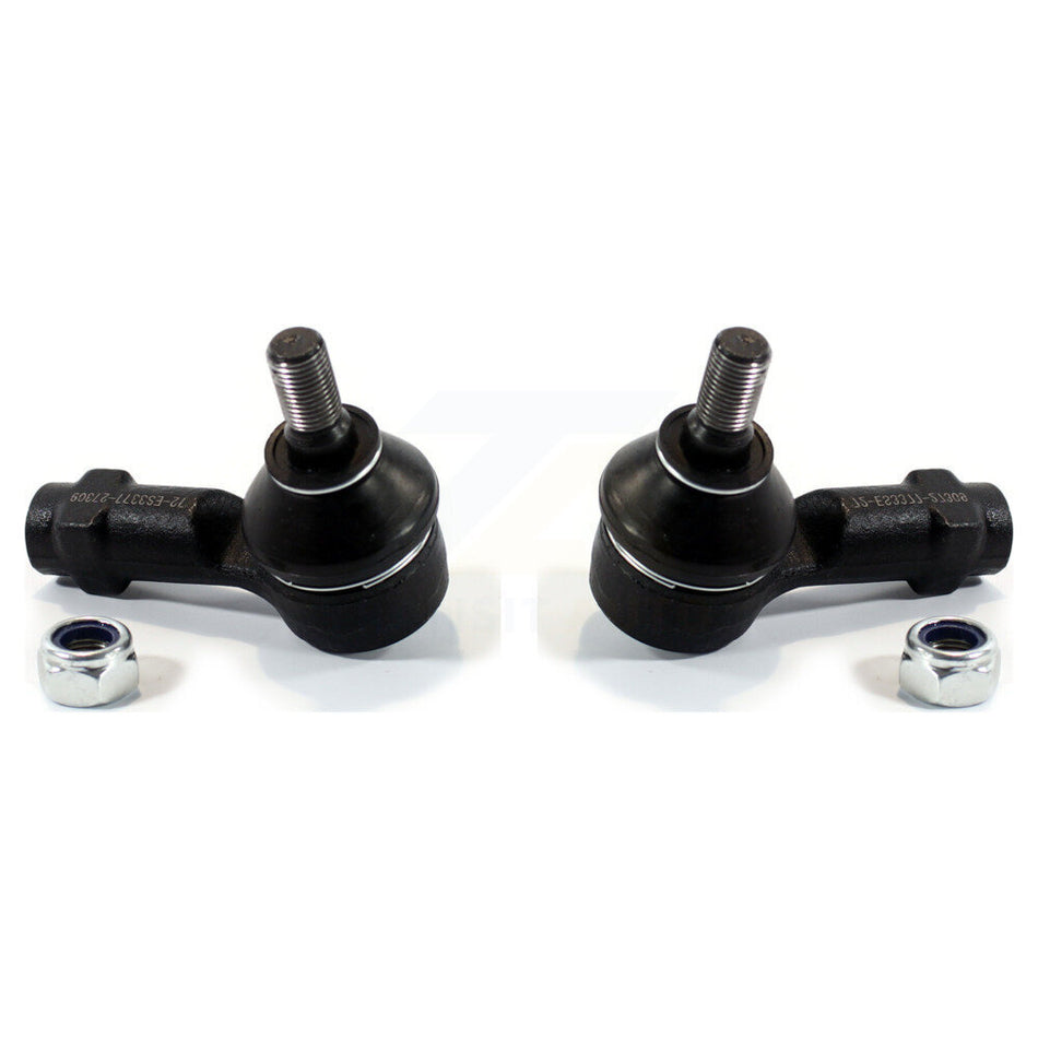 Front Outer Tie Rod End Pair For Hyundai Elantra Kia Spectra Accent Tiburon Spectra5 K72-101361