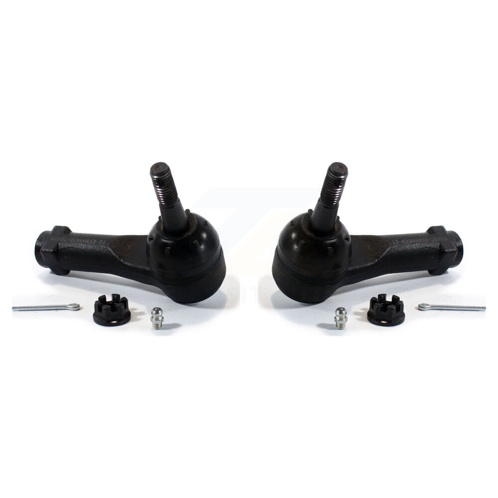 Front Outer Tie Rod End Pair For Chevrolet Cobalt Pontiac Saturn G5 Equinox Torrent Ion K72-101365