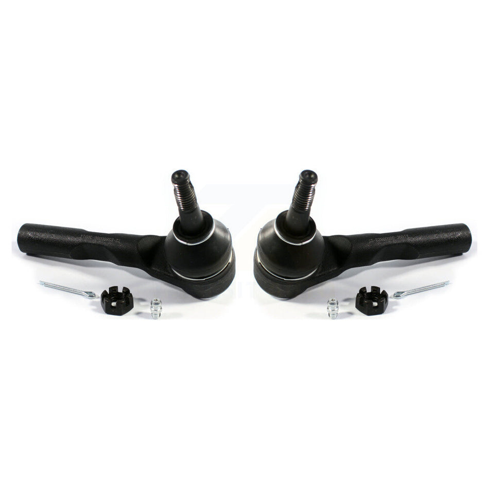 Front Outer Steering Tie Rod End Pair For Chevrolet Malibu Pontiac G6 Saturn Aura K72-101366