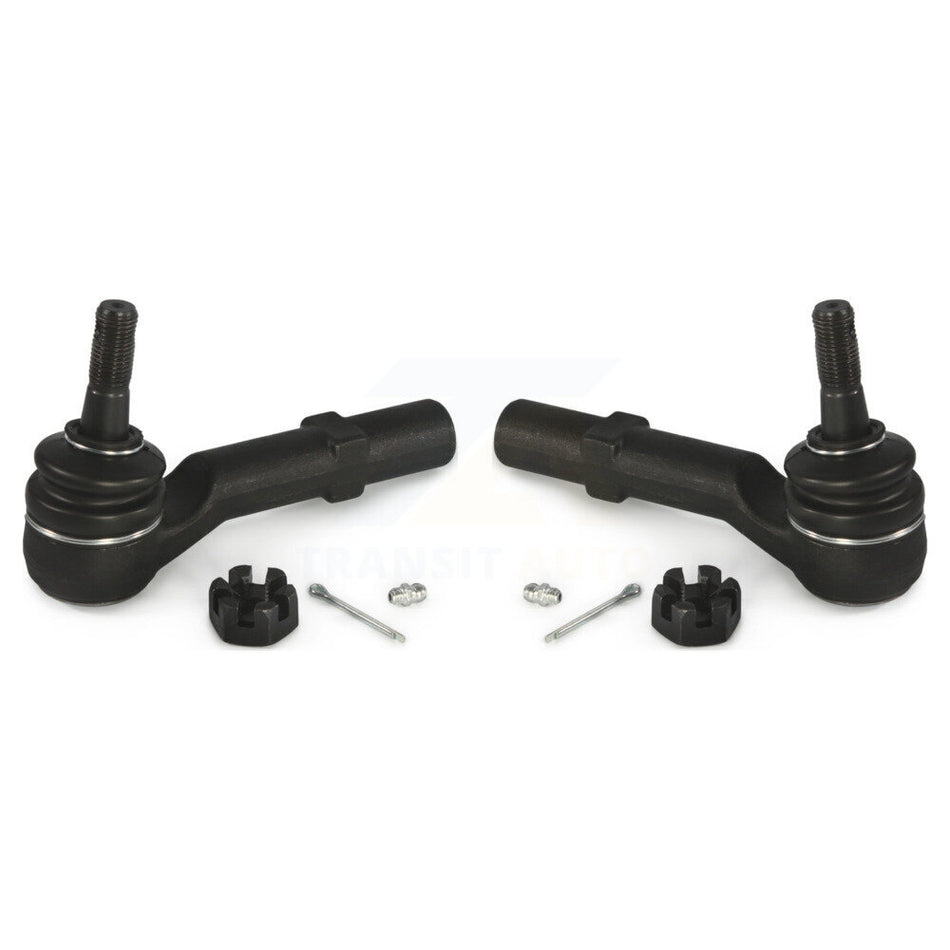 Front Outer Tie Rod End Pair For Chevrolet GMC Sierra 1500 Silverado Avalanche Cadillac K72-101371