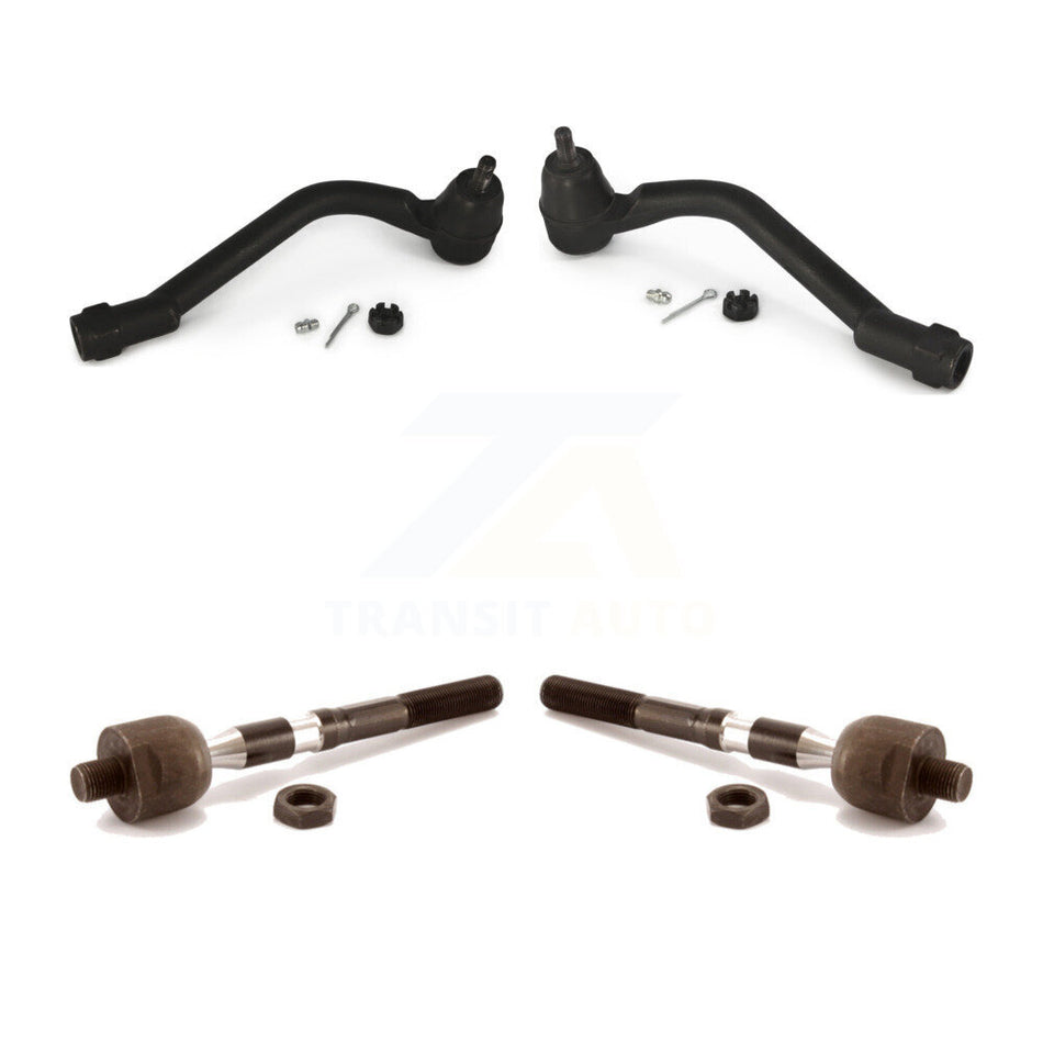 Front Outer & Inner Steering Tie Rod End Kit For Hyundai Sonata Kia Optima Cadenza Azera K72-101425