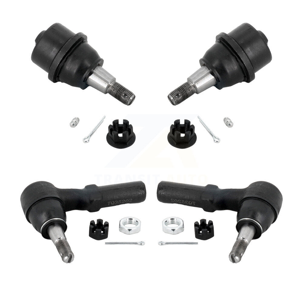 Front Ball Joint And Tie Rod End Kit For GMC Chevrolet Sierra 2500 HD Silverado 3500 K72-101450