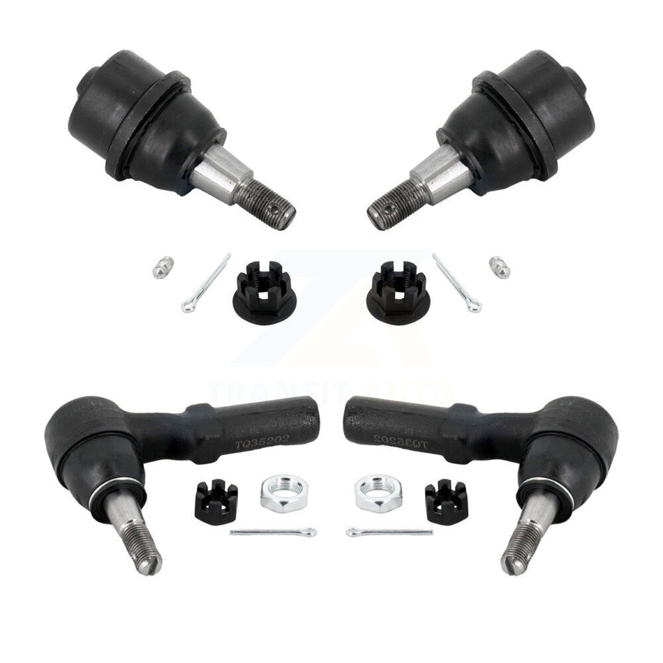Front Ball Joint And Tie Rod End Kit For GMC Chevrolet Sierra 2500 HD Silverado 3500 K72-101450