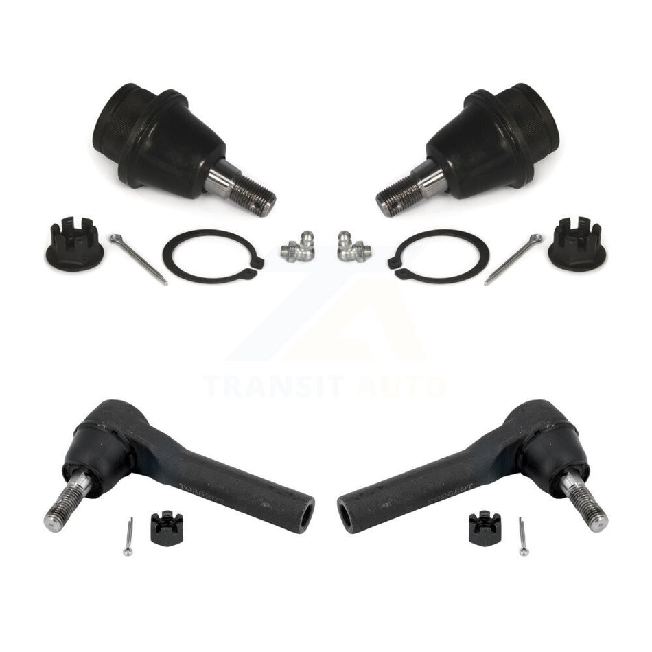 Front Ball Joint & Tie Rod End Kit For GMC Sierra 1500 Chevrolet Silverado Tahoe Cadillac K72-101453
