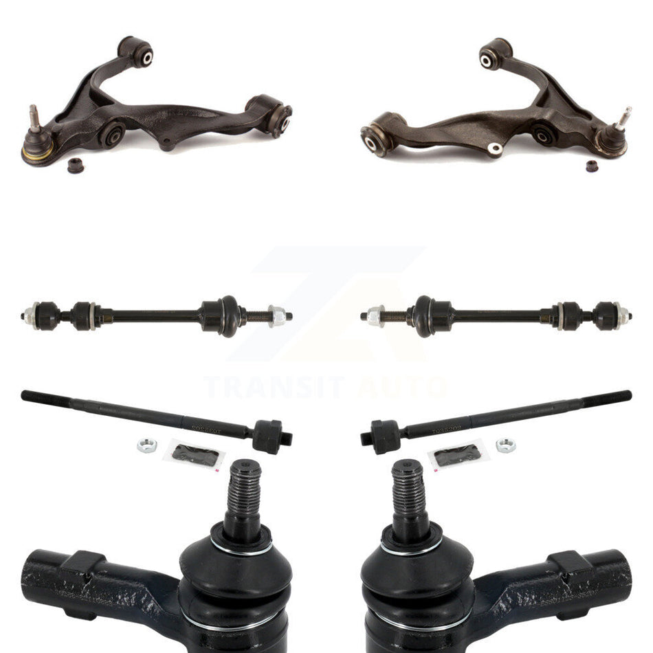 Front Suspension Control Arm & Ball Joint Tie Rod End Link Kit (8Pc) For Ram 1500 Classic K72-101524