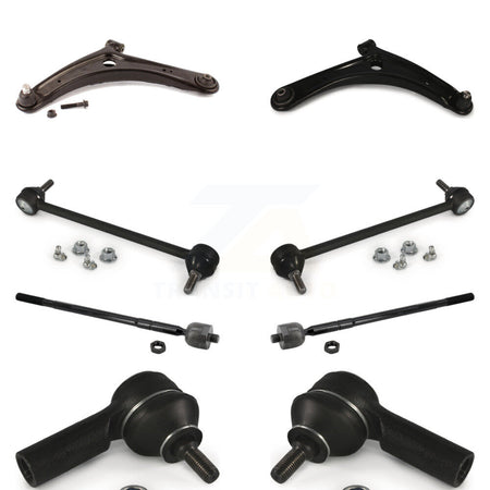 Front Suspension Control Arm Ball Joint Tie Rod End Link Kit (8Pc) For Mitsubishi Lancer K72-101527