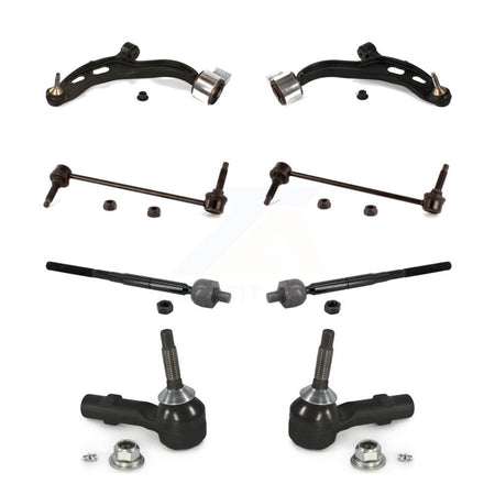 Front Suspension Control Arm And Ball Joint Tie Rod End Link Kit (8Pc) For Lincoln MKT K72-101528