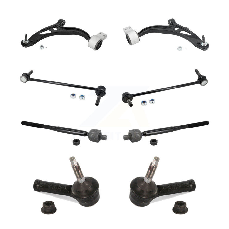 Front Suspension Control Arm And Ball Joint Tie Rod End Link Kit (8Pc) For Ford Explorer K72-101530