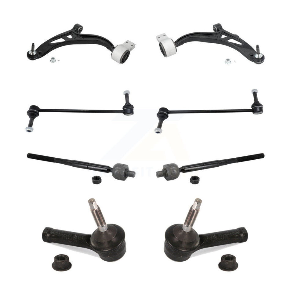 Front Suspension Control Arm And Ball Joint Tie Rod End Link Kit (8Pc) For Ford Explorer K72-101530