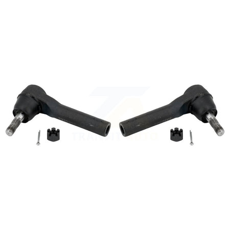 Front Outer Tie Rod End Pair For GMC Chevrolet Sierra 1500 Silverado Tahoe Yukon Cadillac K72-101605