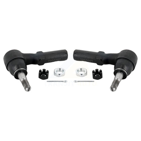 Front Outer Tie Rod End Pair For 2011-2023 GMC Chevrolet Sierra 2500 HD Silverado 3500 K72-101609
