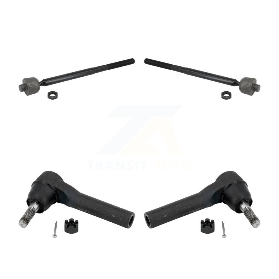Front Tie Rod End Kit For GMC Chevrolet Sierra 1500 Silverado Tahoe Yukon Cadillac XL LD K72-101620