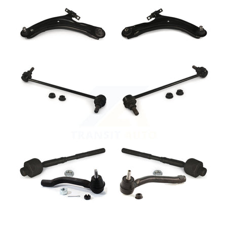 Front Lower Control Arm And Ball Joint Tie Rod End Link Kit (8Pc) For Nissan Rogue Select K72-101679
