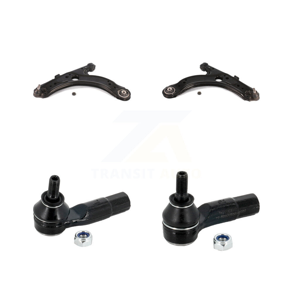 Front Lower Control Arm Assembly Outer Tie Rod End Kit For Volkswagen Jetta A5 body code K72-101693