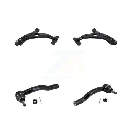 Front Suspension Lower Control Arm Assembly & Outer Tie Rod End Kit For 2014-2017 Mazda 6 K72-101694