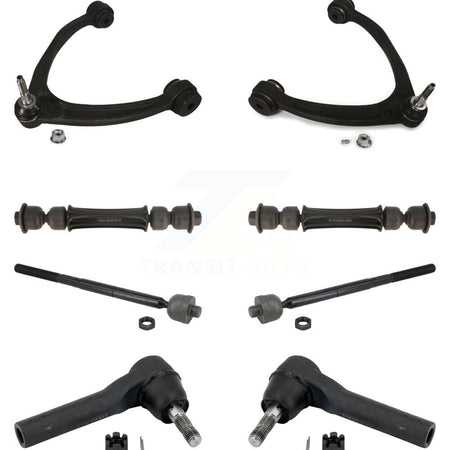 Front Upper Control Arm & Ball Joint Tie Rod End Link Kit (8Pc) For GMC Sierra 1500 Tahoe K72-101710