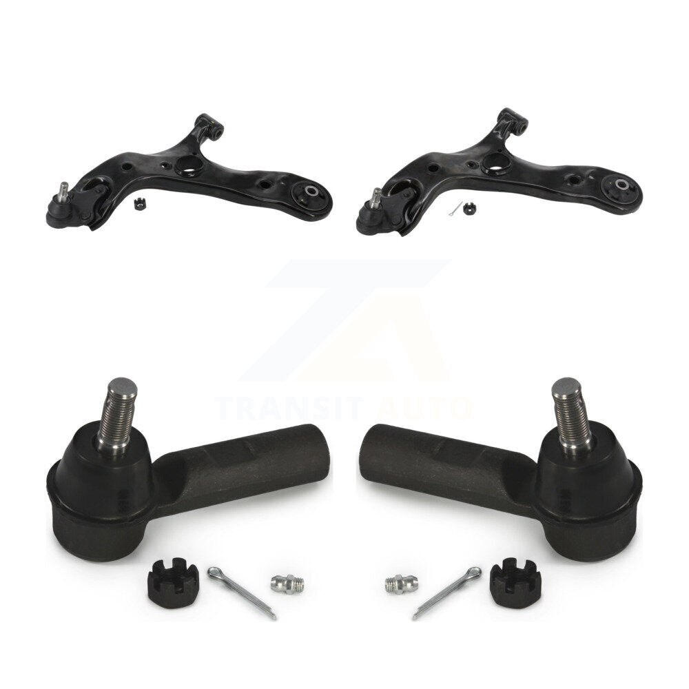 Front Suspension Lower Control Arm And Tie Rod End Kit For 2018 Toyota Corolla iM K72-101714