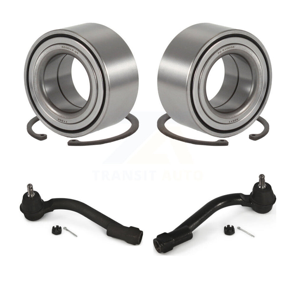 Front Wheel Bearing And Tie Rod End Kit For Kia Optima Rondo Magentis K77-100048