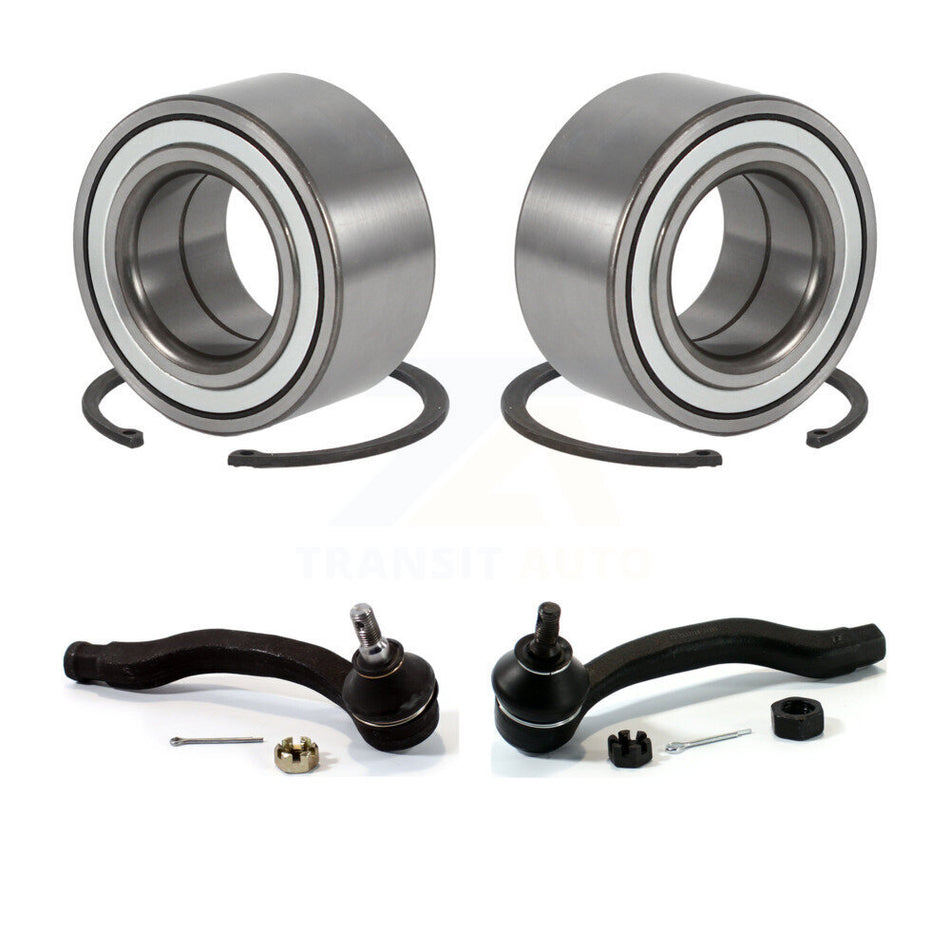 Front Wheel Bearing And Tie Rod End Kit For 1997-2001 Honda CR-V K77-100050