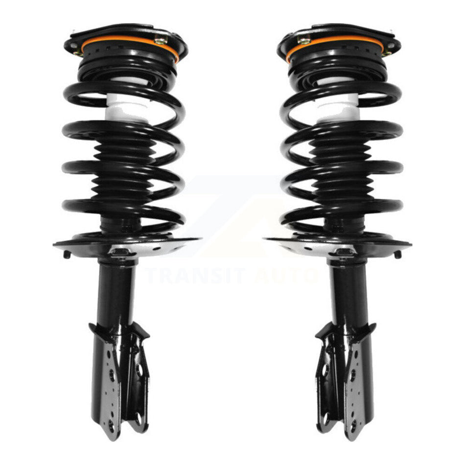 Front Complete Shocks Strut & Coil Spring Assemblies Pair For Buick LeSabre Cadillac DeVille Pontiac Bonneville Oldsmobile Aurora Excludes Models With Electronic Suspension K78A-100039