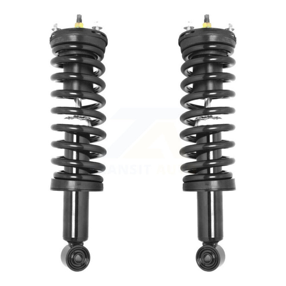 Front Complete Suspension Shocks Strut And Coil Spring Mount Assemblies Pair For 2004-2008 Chevrolet Colorado GMC Canyon Fits 17" 18" Wheels; Excludes All Wheel Drive RWD K78A-100049