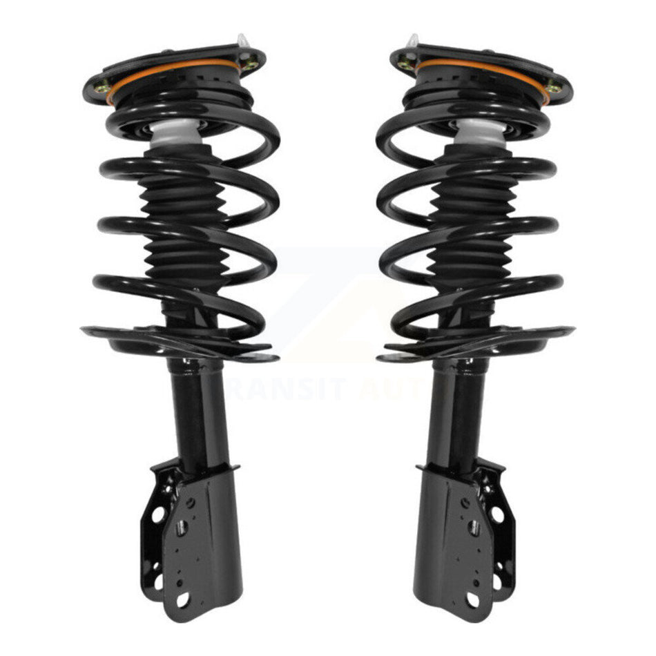 Front Complete Suspension Shocks Strut And Coil Spring Mount Assemblies Pair For 2006-2011 Buick Lucerne Cadillac DTS Excludes Magnetic Ride Control K78A-100054