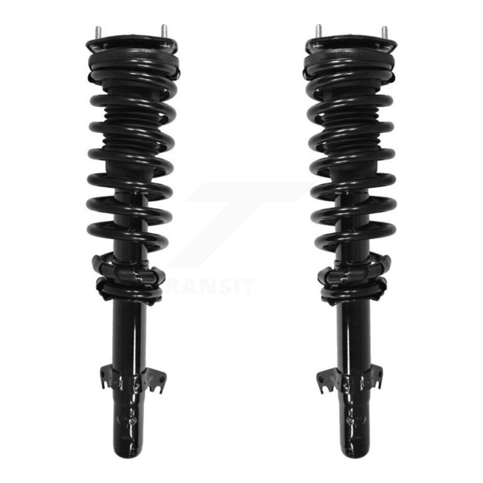 Front Complete Suspension Shocks Strut And Coil Spring Mount Assemblies Pair For Ford Fusion Mazda 6 Lincoln MKZ Mercury Milan Zephyr K78A-100066