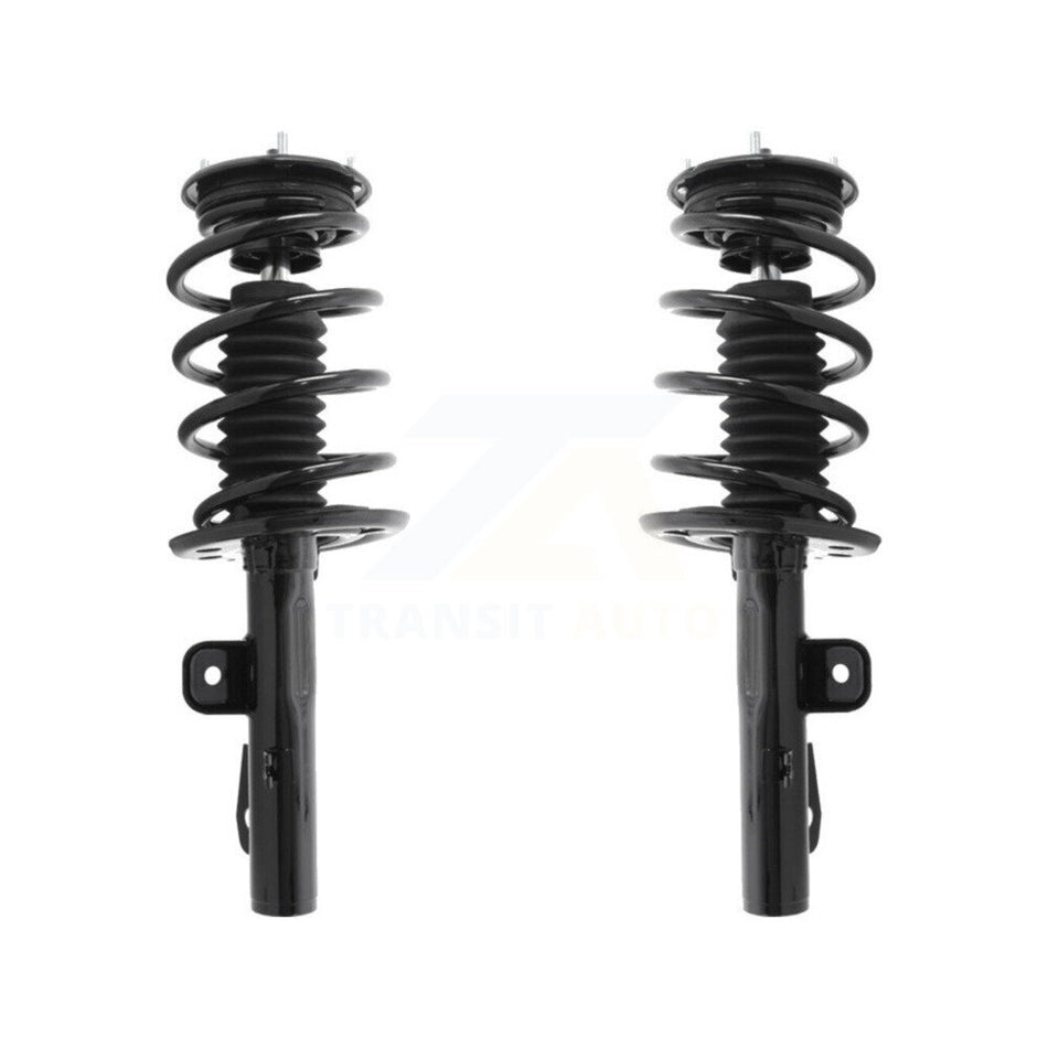 Front Complete Suspension Shocks Strut And Coil Spring Mount Assemblies Kit For 2010-2012 Ford Flex Excludes Turbo Models K78A-100068
