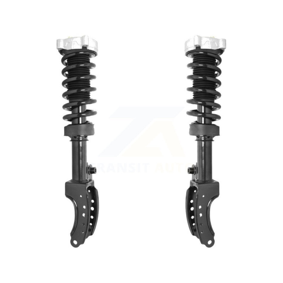 Front Complete Suspension Shocks Strut And Coil Spring Mount Assemblies Kit For Audi Q7 Porsche Cayenne Volkswagen Touareg excludes air electronic suspension K78A-100079